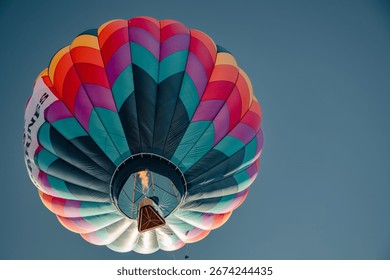 Colorado Springs'te sıcak hava balonu