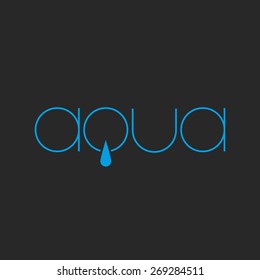 Aqua Logo Vectors Free Download