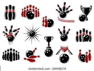 Bowling -pins Logo Vector (.EPS) Free Download