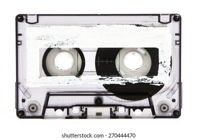 cassette tape isolated