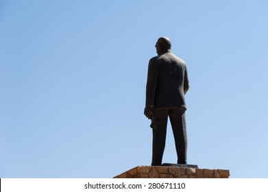 Atatürk-Statue in Mardin, Türkei. Atatürk war ein türkischer Nationalistenführer und Gründer und erster Präsident der Republik Türkei.