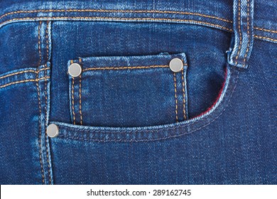 Pocket on jeans - fashion background