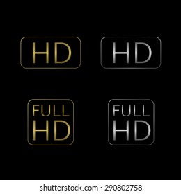 Full HD 1080 Logo Vector (.AI) Free Download