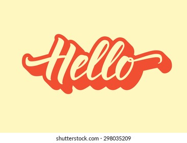 Hello Logo Vector (.EPS) Free Download