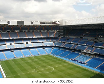 Santiago Bernabeu football stadium of Real Madrid