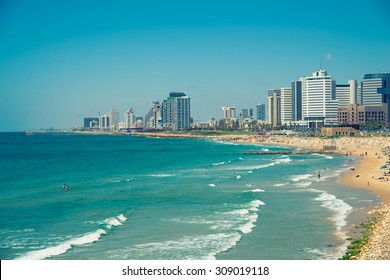 pogled na moderni Tel Aviv iz starog grada