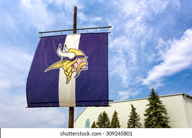 Minnesota Vikings Shaped Car Flag