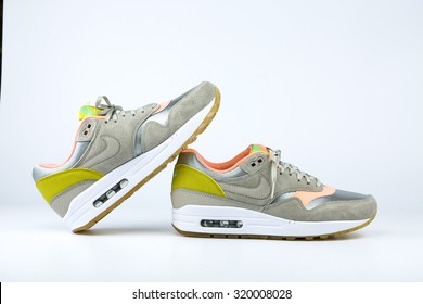 Nike air max 197 custom Royalty Free Vector Image