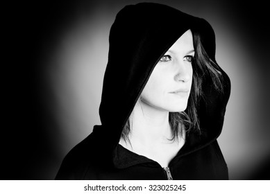 bella strega - foto in bianco e nero
