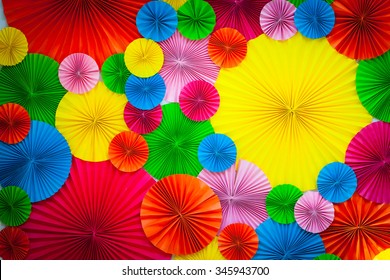 Colorful paper background