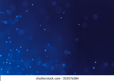 Fondos abstractos azul oscuro con bokeh.