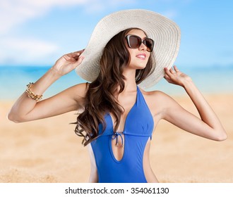 Dziewczęca plaża.