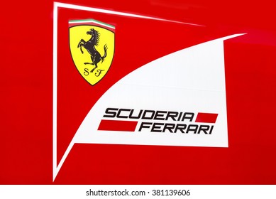 Ferrari logo vector illustration Stock Vector by ©frizio 87527156