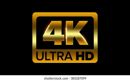 Ultra Hd 4k Logo Vector Ai Free Download