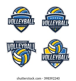 Volleyball Logo Vector (.EPS) Free Download