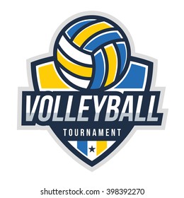 Volleyball Logo Vector (.EPS) Free Download