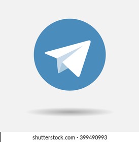 Telegram Logo Vector (.AI) Free Download