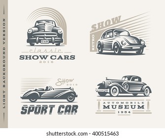Classic Cars Logo PNG Vectors Free Download
