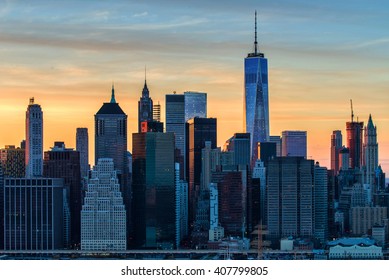 The evolving Downtown Manhattan skyline