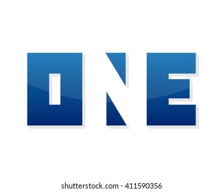 The One Logo Vector (.EPS) Free Download