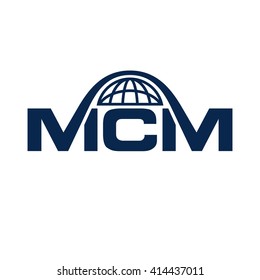 MCM Logo Embroidery Design Download - EmbroideryDownload