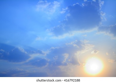anime zonsondergang en zonsopgang pastel hemelachtergrond