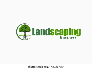Landscaping Logo Vectors Free Download