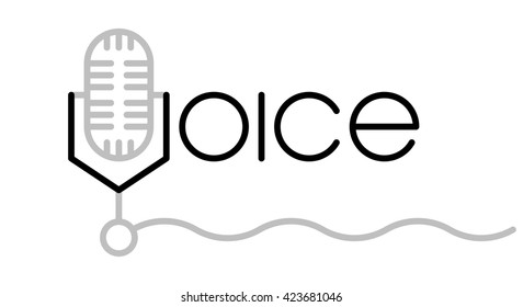 The Voice Logo Vector (.EPS) Free Download