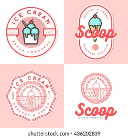 Ice Cream Logo Vectors Free Download