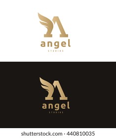 Angel Logo Vectors Free Download