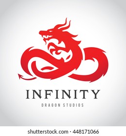 Red Dragon Logo Vector (.EPS) Free Download