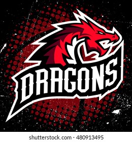 Dragon Mascot Logo Vector (.EPS) Free Download