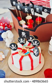 pirate Party. Decorations for birthday