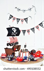 pirate Party. Decorations for birthday