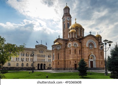 Catedral ortodoxa de Cristo Salvador en Banja Luka, República Srpska.