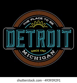 Detroit Logo Vectors Free Download