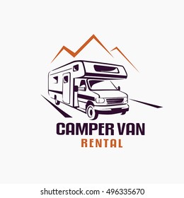 Camper Logo Vector (.EPS) Free Download