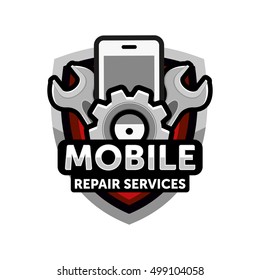 Phone Repair Logo Vector Eps Free Download