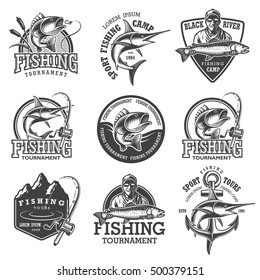 Download Fishing Logo Vectors Free Download