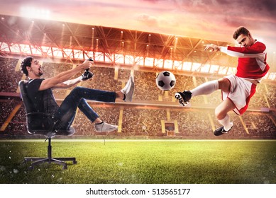 Videojuego de fútbol realista