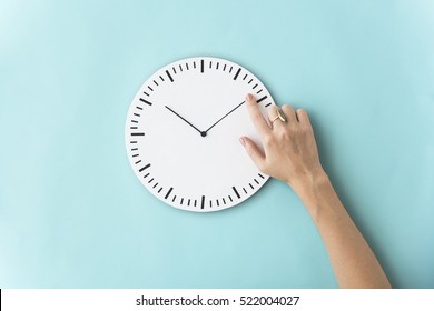 Tiempo Puntual Segundo Minuto Hora Concepto