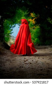 The Big Bad Wolf and Red Riding Hood HD wallpaper download