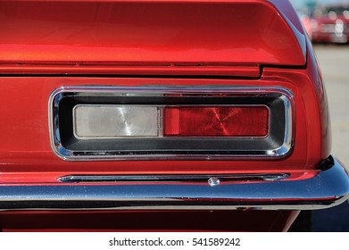 Chevrolet Camaro SS. Detail mobil otot