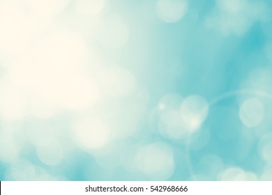 Blur dream turquoise shade clean morning nature with bokeh background concept modern csr theme, eco spring, baptism background, fresh mint green bio farm. Abstract blue cyan shade in summer wallpaper