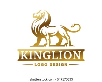 Golden Lion Logo Vector (.AI) Free Download