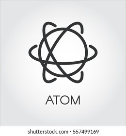 Atom Logo Vector Svg Free Download