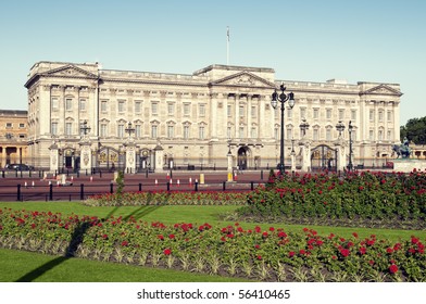Cung điện Buckingham vào mùa hè.