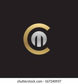 C M Alphabet Logo Vector (.AI) Free Download