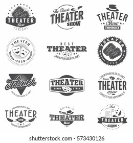 Theatre Logo Vectors Free Download