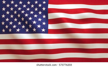 Tekstur latar belakang bendera Amerika Serikat.